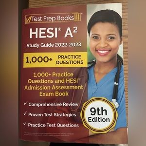 HESI A2 study book